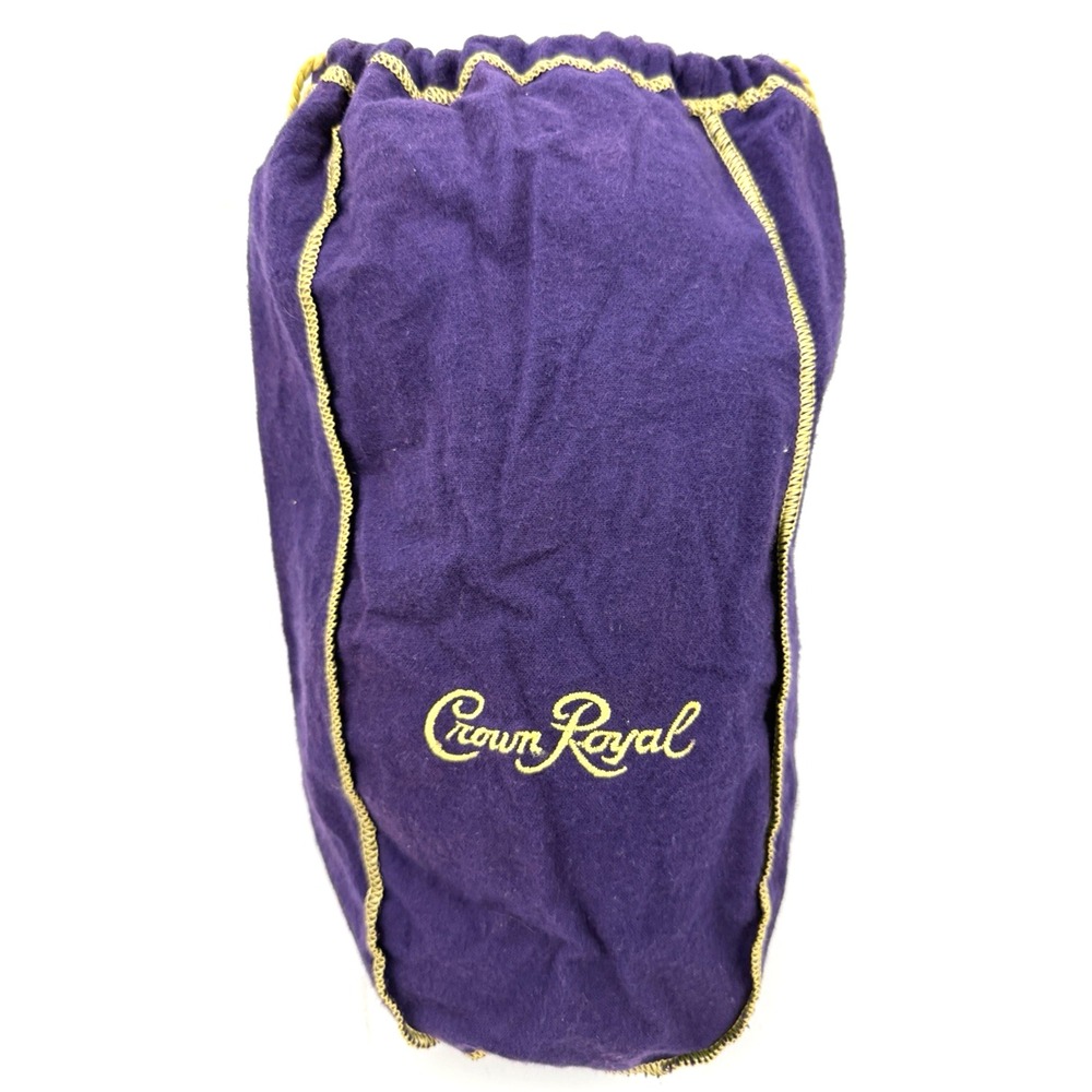 Crown Royal Purple Deluxe Large 12" Drawstring Bag